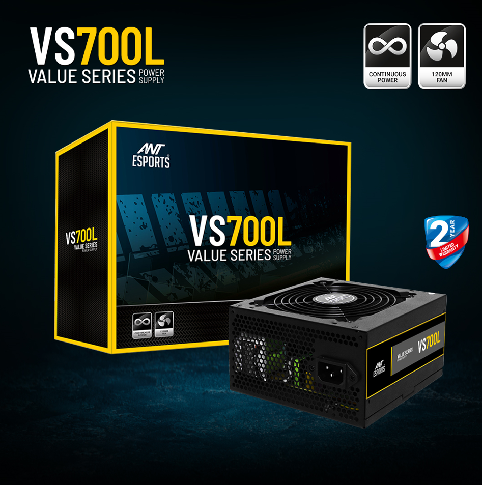 Ant Esports 700W Power Supply