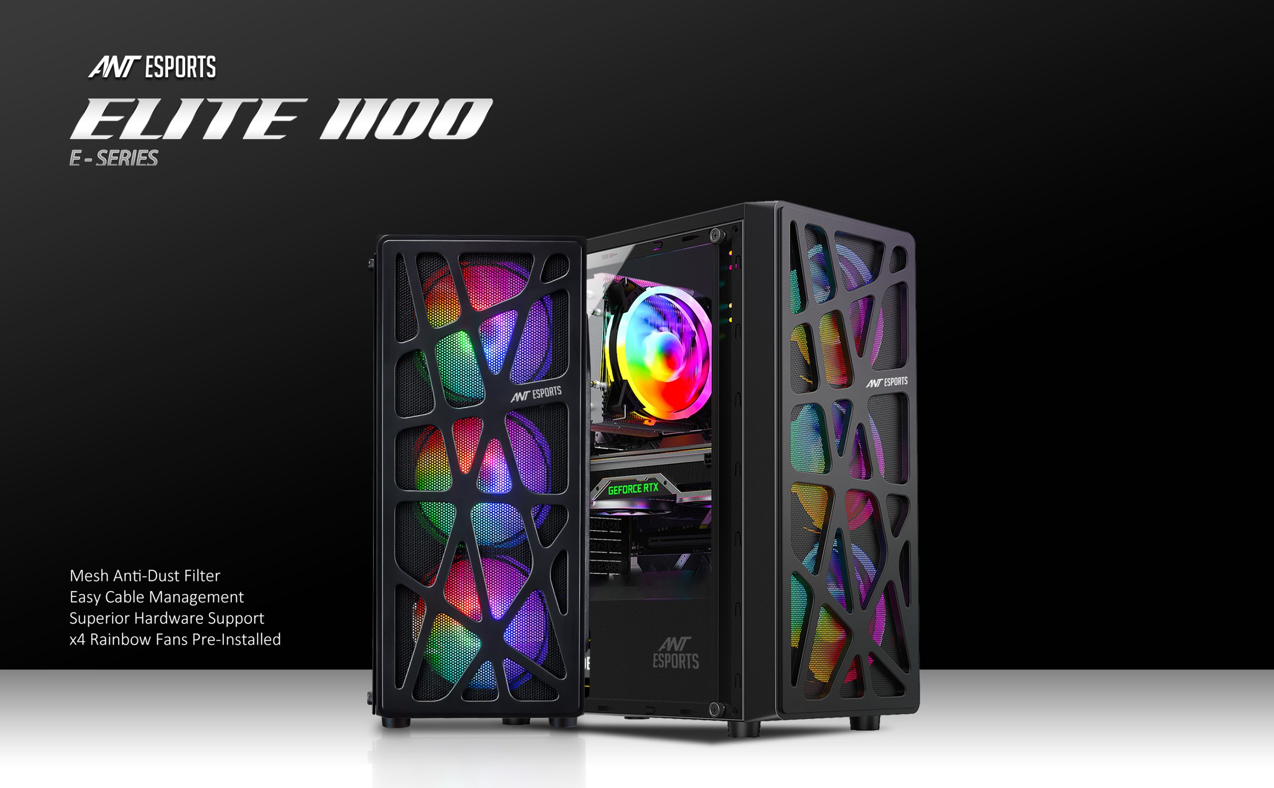 Ant Esports RGB Cabinet