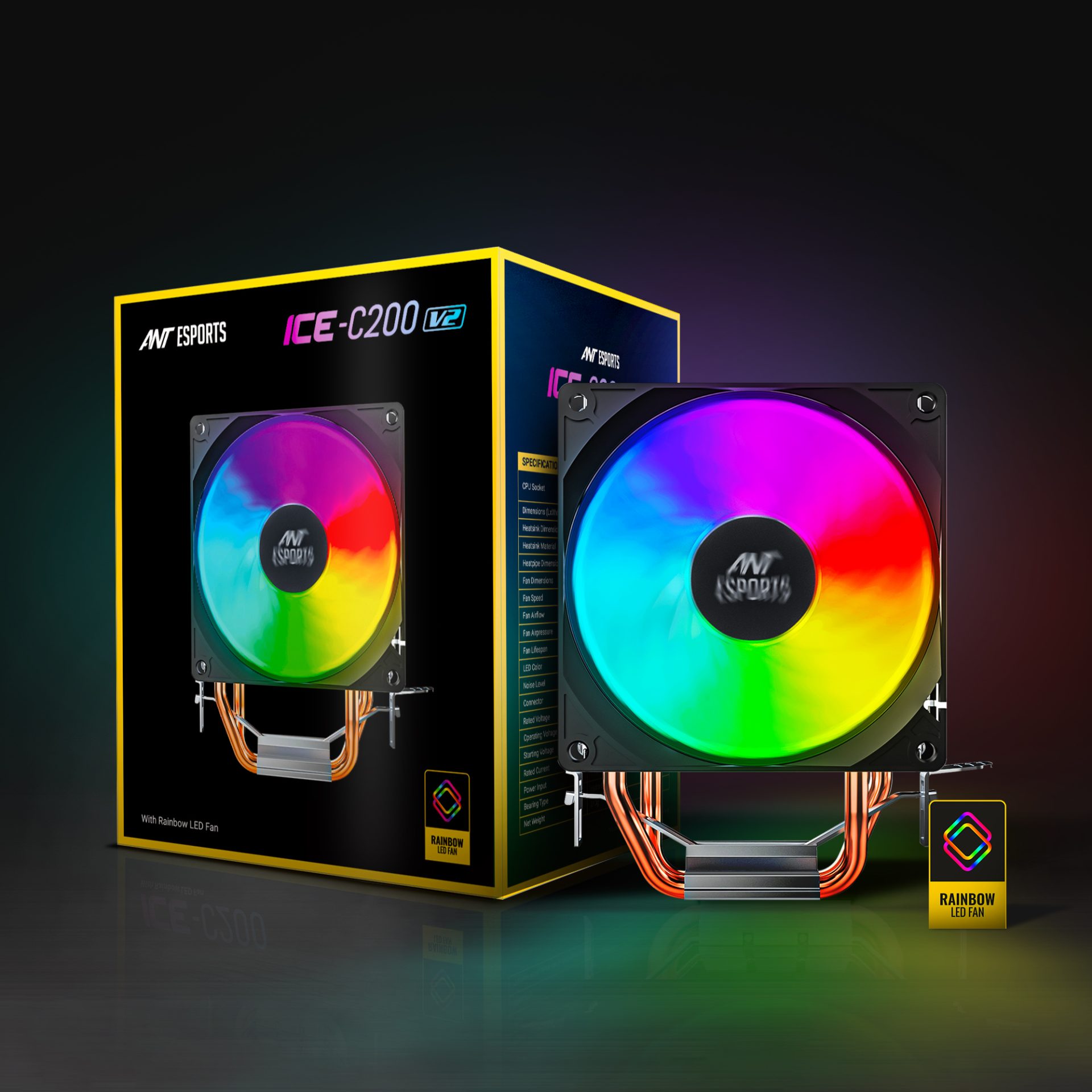 Ant Esports ICE-C200 Air Cooler